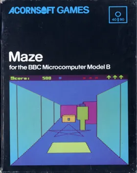 Maze (1984)(Acornsoft - Superior)[h2] box cover front